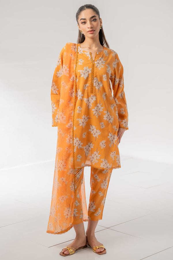 Unstitched '25 Vol II - Citrus 3 Piece