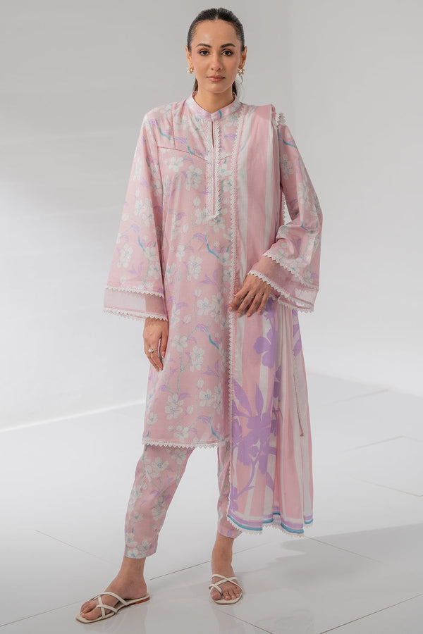 Unstitched '25 Vol II - Poetic 3 Piece