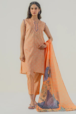 Unstitched '26 - Tangerine 3 piece