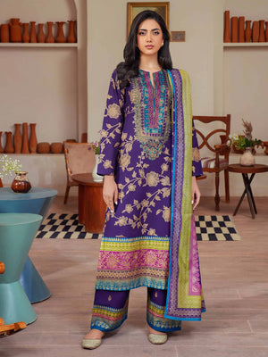 Unstitched Lawn '25 - U3429SU-3PC-610