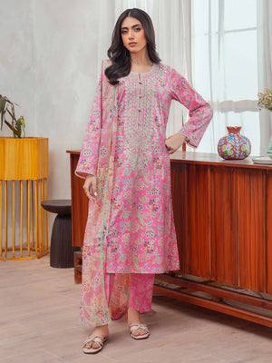 Unstitched Lawn '25 - U3581SU-3PC-489