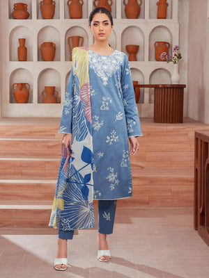 Unstitched Lawn '25 - U3587SU-3PC-143