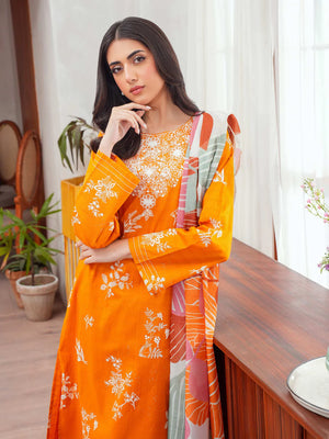 Unstitched Lawn '25 - U3587SU-3PC-419