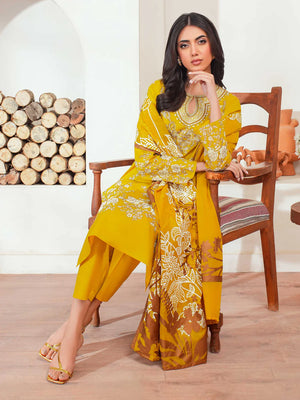 Unstitched Lawn '25 - U3603SU-3PC-374