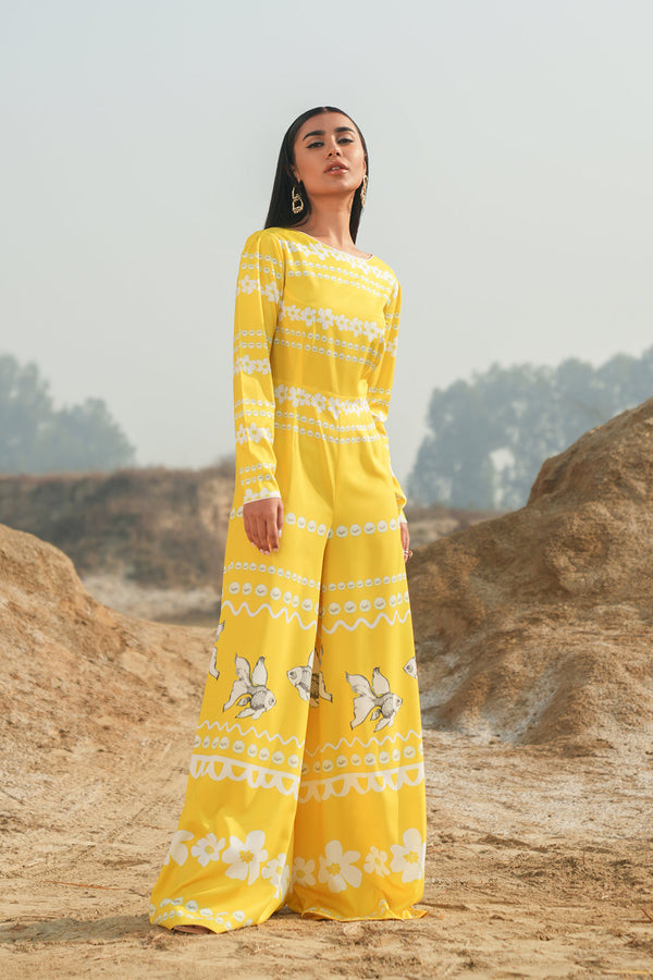 Lulusar X - Baurai Jumpsuit - Yellow