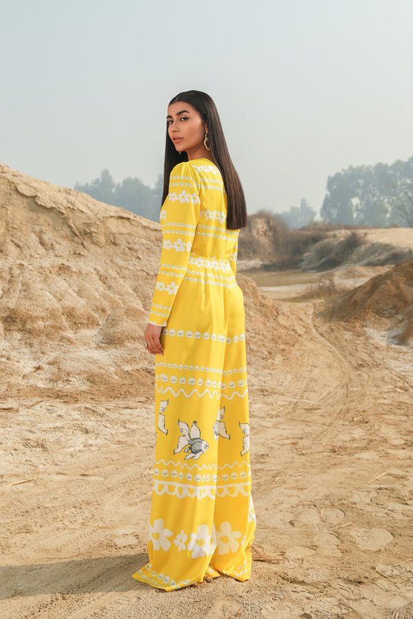 Lulusar X - Baurai Jumpsuit - Yellow