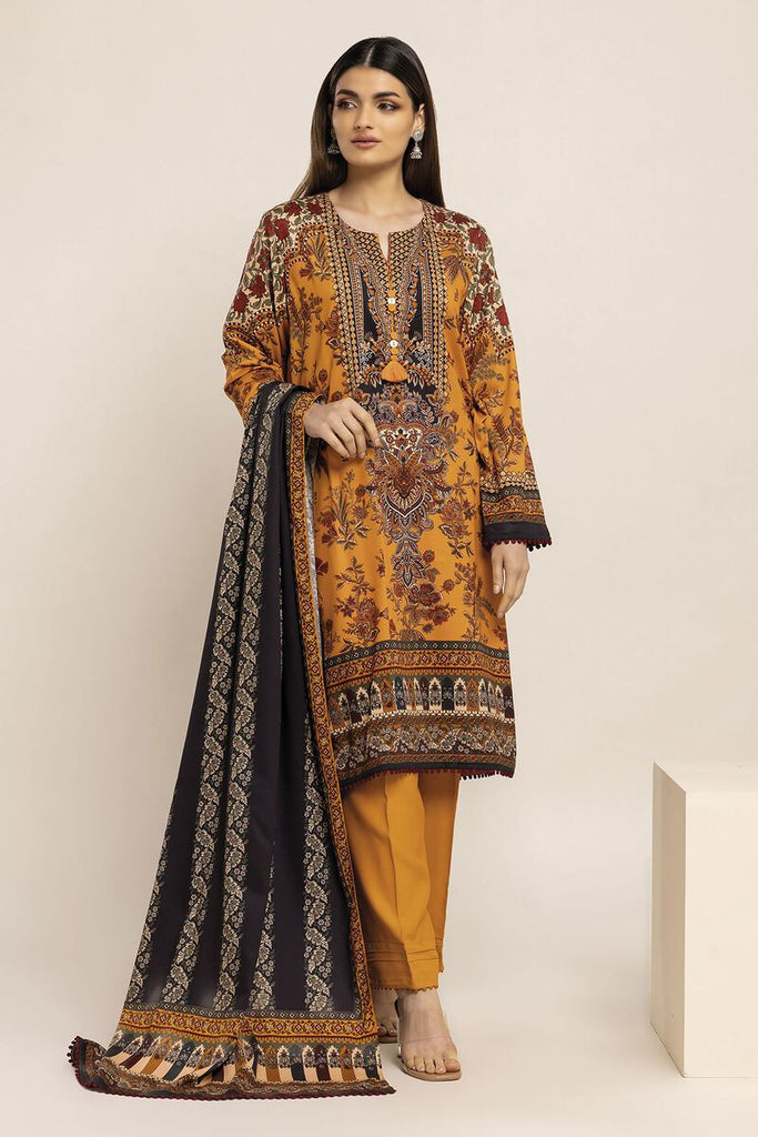 Khaadi The Print Story 23 -  Fabrics 3 Piece Suit AMA231002