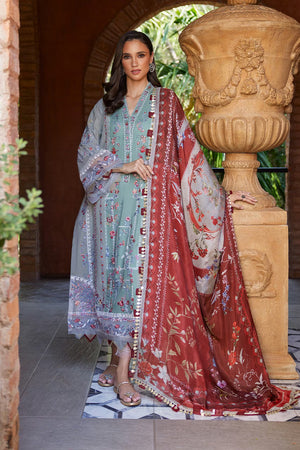 Unstitched Spring Summer '26 - Aqua Blooms