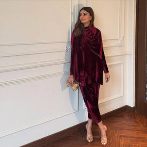 Luxe Edit '25 - Loop Set in Burgundy