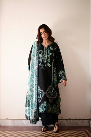 Summer Lawn Vol 2 '26 - LUNA LUXURY EMBROIDERED LAWN SET (NEL-26614) EID UL ADHA 2026