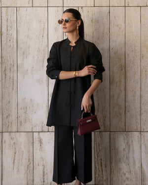 New Arrivals '26 - Black Mandarin Button Set