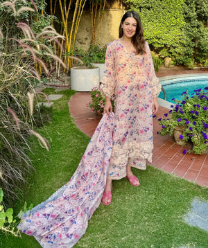 Summer Lawn '26 - Blush Lace (Long Stitched)