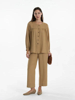 BeyondWinter FW '25 - Mocha Muse Co-Ord