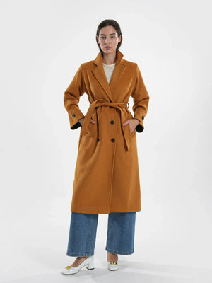 BeyondWinter FW '25 - Mustard Muse Coat