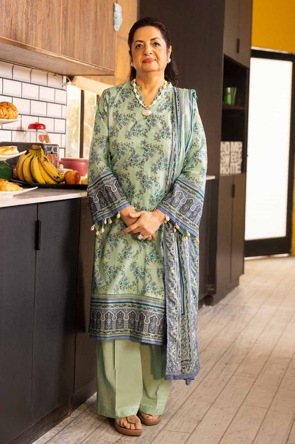 Tribute To Mothers '24 - 3Pc Printed Lawn Unstitched Suit Cl-42079 A