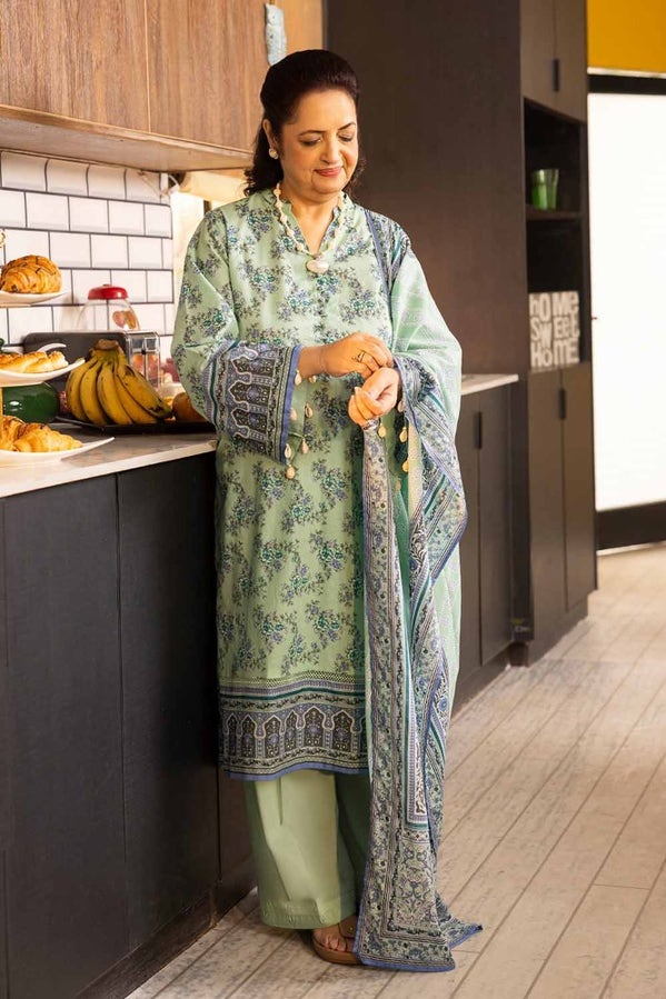 Gul Ahmed Tribute To Mothers '24 - 3PC Printed Lawn Unstitched Suit CL-42079 A