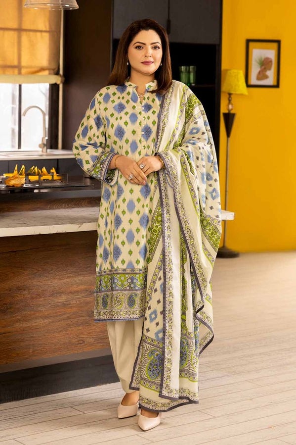 Gul Ahmed Tribute To Mothers '24 - 3PC Printed Lawn Unstitched Suit CL-42080 A