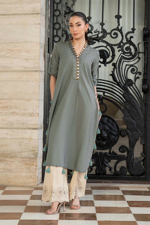 Desi Summer Pie '26 - 2 Piece Embroidered Lawn Suit | DA26104-ESM-SGR