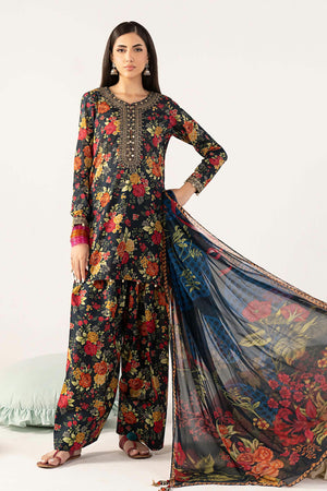 Desi Summer Pie '26 - 3 Piece Embroidered Lawn Suit | DWP63R1-ESM-TEL