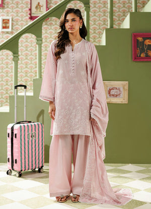 Hotel Heart Club '26 - Embroidered 3 PC Suit | 15939/401/433