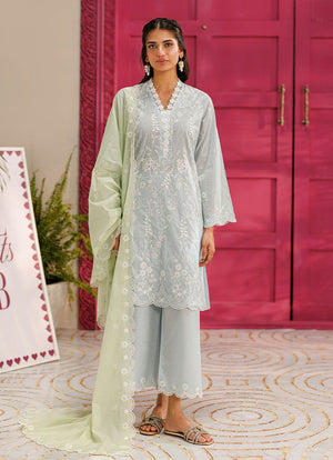 Hotel Heart Club '26 - Embroidered 3 PC Suit | 15947/401/303