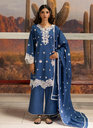 Desi Detour '26 - Embroidered 3 PC Suit | 16483/401/307