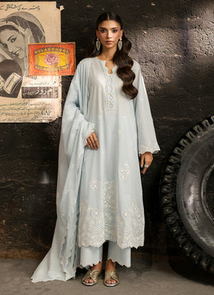 Desi Detour '26 - Embroidered 3 PC Suit | 16752/401/304