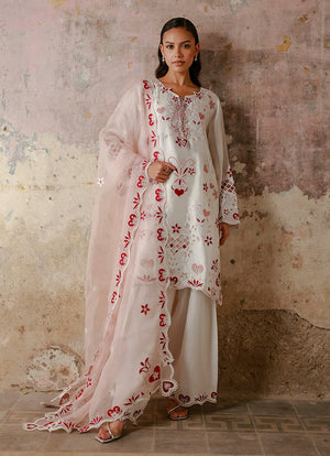Muse '26 - Embroidered 3 PC Suit | 17039/501/101