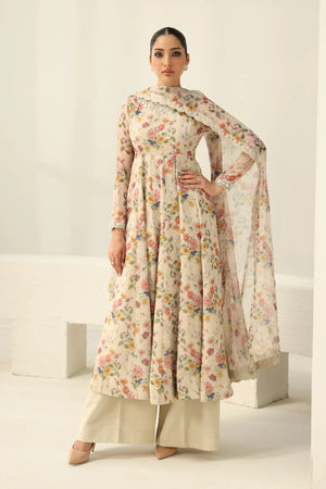 Ready To Wear Formals '26 - EMBROIDERED CHIFFON PR-1159