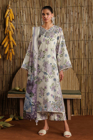 STITCHED '26 - EMBROIDERED LAWN F-4528