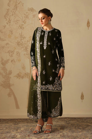 Unstitched Velvet '26 - EMBROIDERED VELVET F-4311