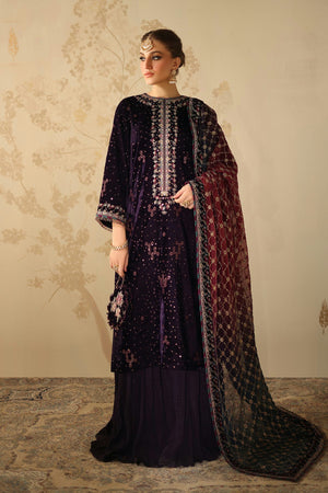 Unstitched Velvet '26 - EMBROIDERED VELVET F-4319