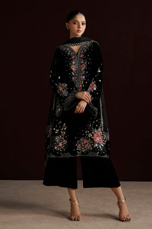 Unstitched Velvet '26 - EMBROIDERED VELVET F-4552