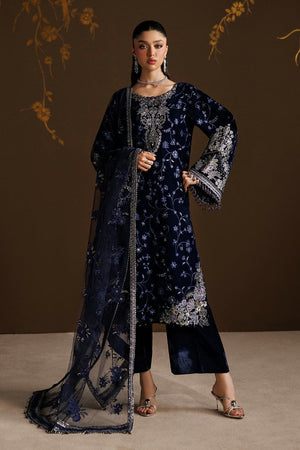 Unstitched Velvet '26 - EMBROIDERED VELVET F-4555