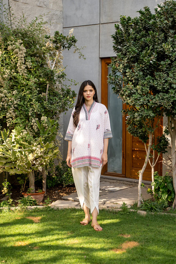 Casual Pret '24 - Flamingo Kurta