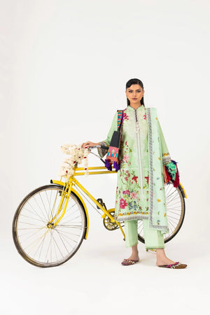 Mahay Spring '26 Vol. 1 - Unstitched Mahay Lawn 3 Piece Suit | H261-003A-3CS