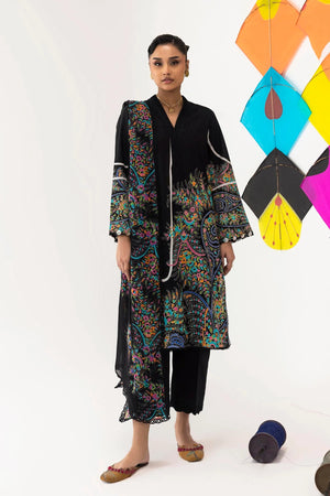 Mahay Spring '26 Vol. 1 - Unstitched Mahay Lawn 3 Piece Suit | H261-004B-3CI