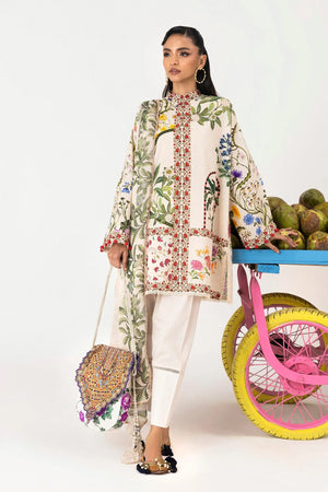 Mahay Spring '26 Vol. 1 - Unstitched Mahay Lawn 2 Piece Suit | H261-005A-2I