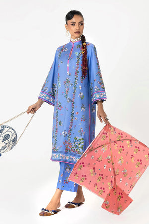 Mahay Spring '26 Vol. 1 - Unstitched Mahay Lawn 2 Piece Suit | H261-006B-2C