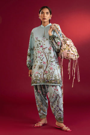 Mahay Spring '26 Vol. 1 - Unstitched Mahay Lawn 2 Piece Suit | H261-008B-2C