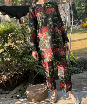 Summer Lawn '26 - Midnight Rose Short
