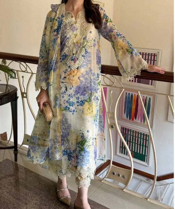 Mid Season Lawn '25 - Floral Spring