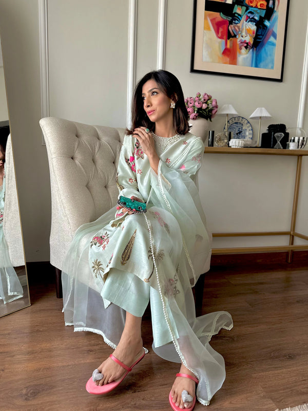 Luxury Pret '25 - Aqua Fern (RTS)