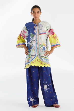 Stitched Printed Lawn Shirt+ Shalwar | SS26BSP156P2T