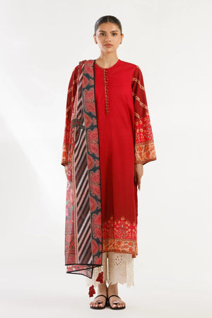 New In '26 - Stitched Printed Lawn Shirt | SS26BSP199-SH