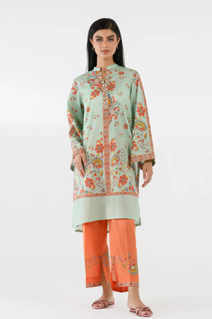 New In '26 - Stitched Printed Lawn Shirt+ Culotte | SS26BSP228P2T
