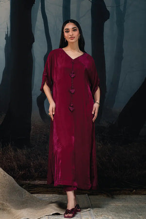 Hania Amir X Meri Zindagi Hai Tu '26 - Leila - Shirt Style Kaftan
