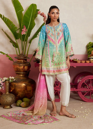 Mayna Festive Prints '26 - Amalia Shirt And Dupatta