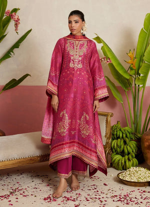 Mayna Festive Prints '26 - Samaar Shirt And Dupatta