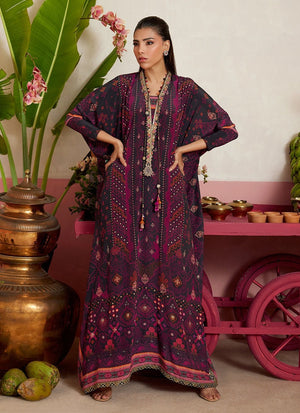 Mayna Festive Prints '26 - Analisa Black kaftan